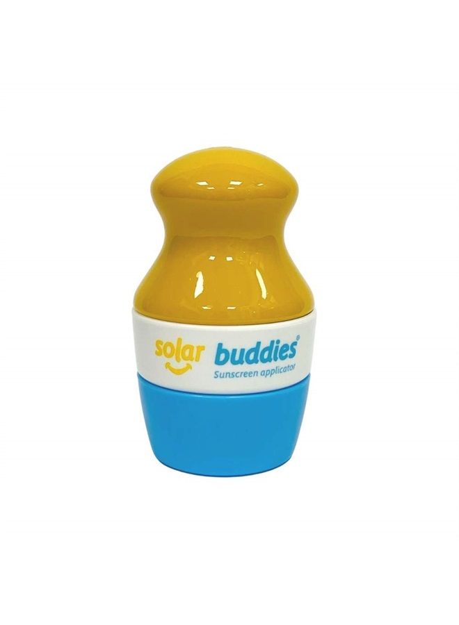 Duo PB Solar Buddies Refillable Roll On Sponge Applicator For Kids, Adults, Families, Travel Size Holds 100ml Travel Friendly for Sunscreen, Suncream and Lotions