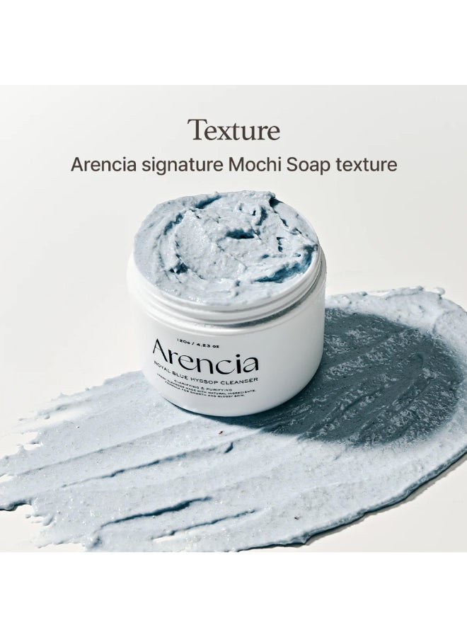 Hyssop Brightening & Deep-Cleansing Face Scrub & Exfoliator - All Skin Types, For Sebaceous Filaments & Blackheads (120g) - image 3