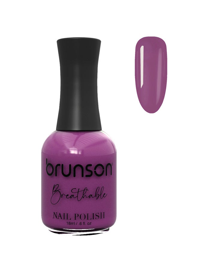 Breathable Nail Polish Halal nail polish Wudu friendly Quick-Dry Vegan long lasting but easy peel off   18ml BH143
