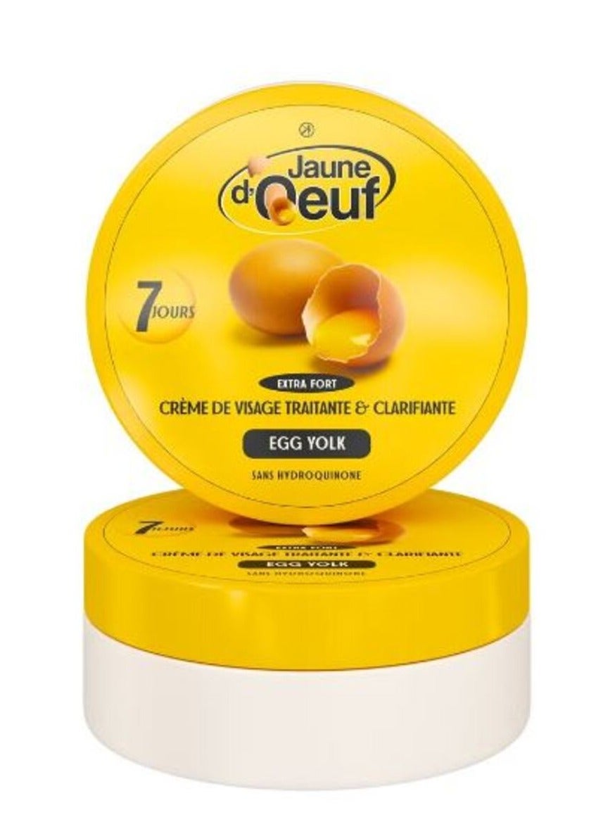 EGG YOLK TREATMENT & CLARIFYING FACE LIGHTENING CREAM 60gr