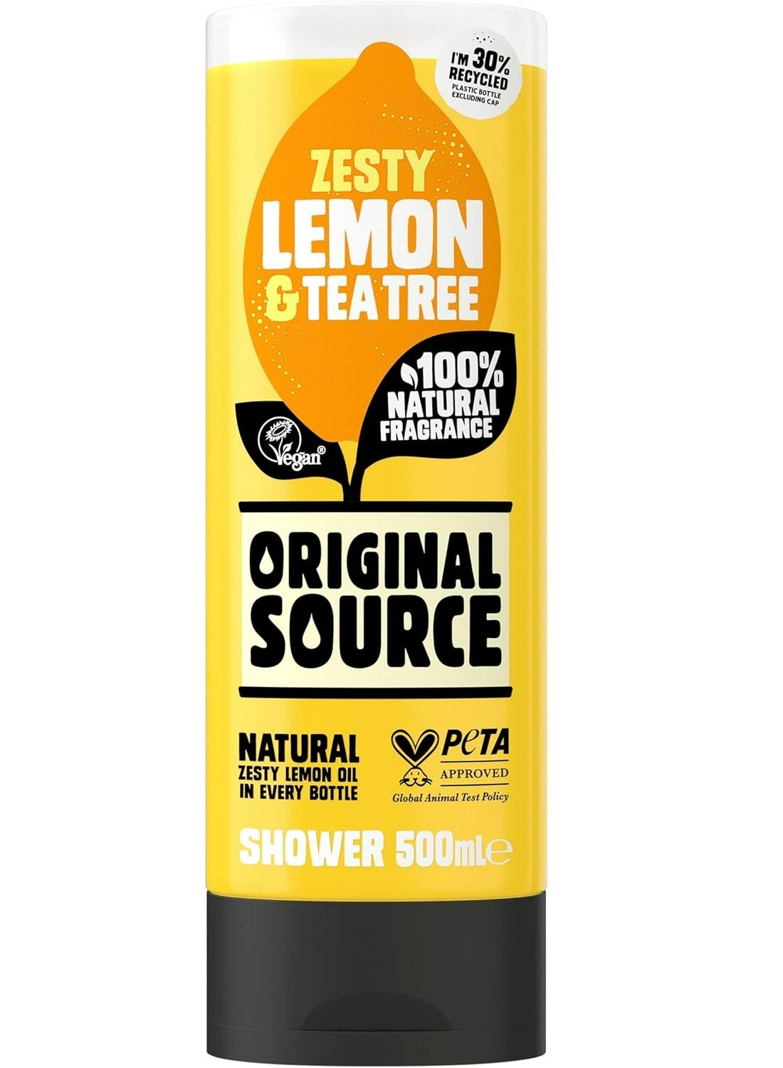 Zesty Lemon And Tea Tree Shower Gel 500 ML