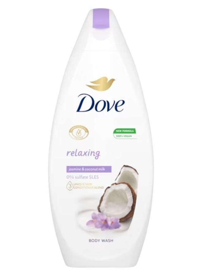 Relaxing Body Wash Jasmine and Coconut Milk 500ml