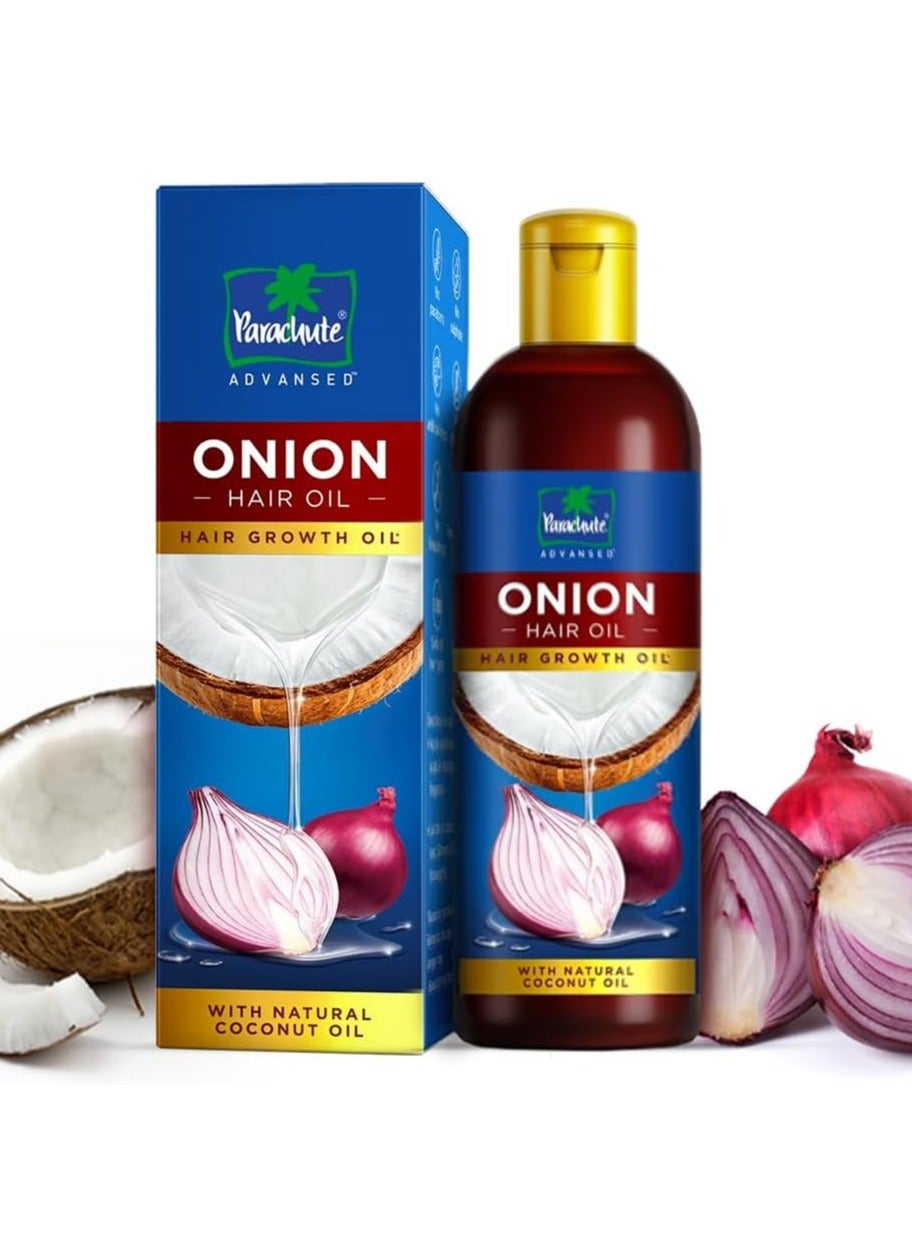 Onion Hair Oil For Hair Growth And Hair Fall Control With Natural Coconut Oil And Vitamin E 200 ML