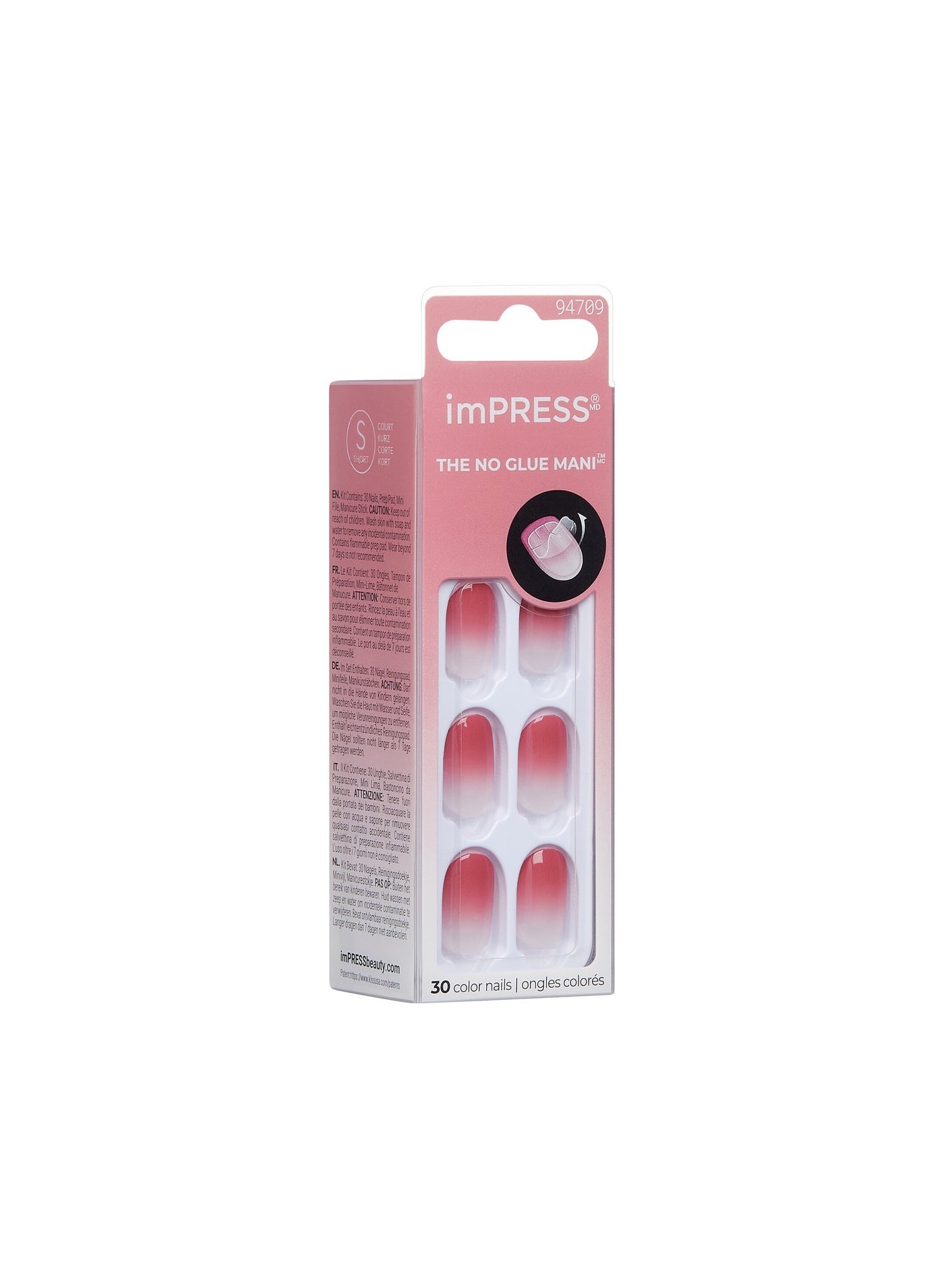 Kiss Impress Color Ombre Nails Beat The Heat IMC50C - image 3