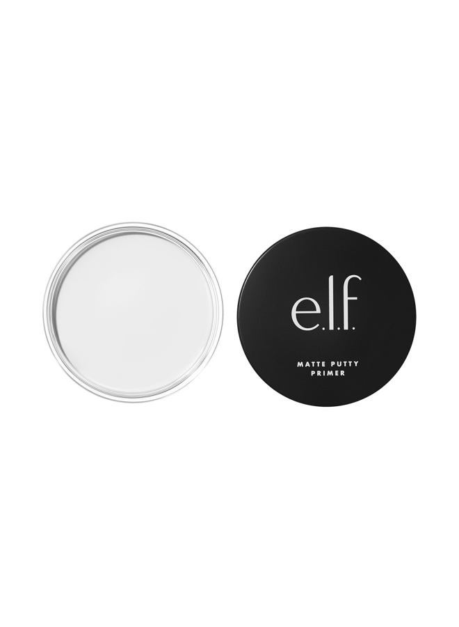 Matte Putty Primer, Skin Perfecting, Lightweight, Oil-free formula, Mattifies, Absorbs Excess Oil, Fills in Pores and Fine Lines, Soft, Matte Finish, All-Day Wear, 0.74 Oz