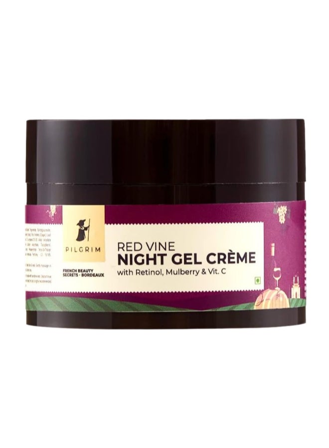Red Vine Night Gel Cream 50 Grams