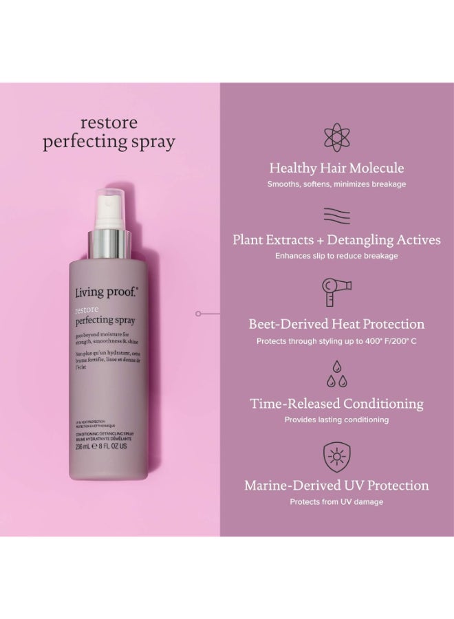 Restoring & Detangling Perfecting Spray - Repairs Damaged Hair, Provides Heat Protection & Makes Hair More Manageable (236 ml) - image 4