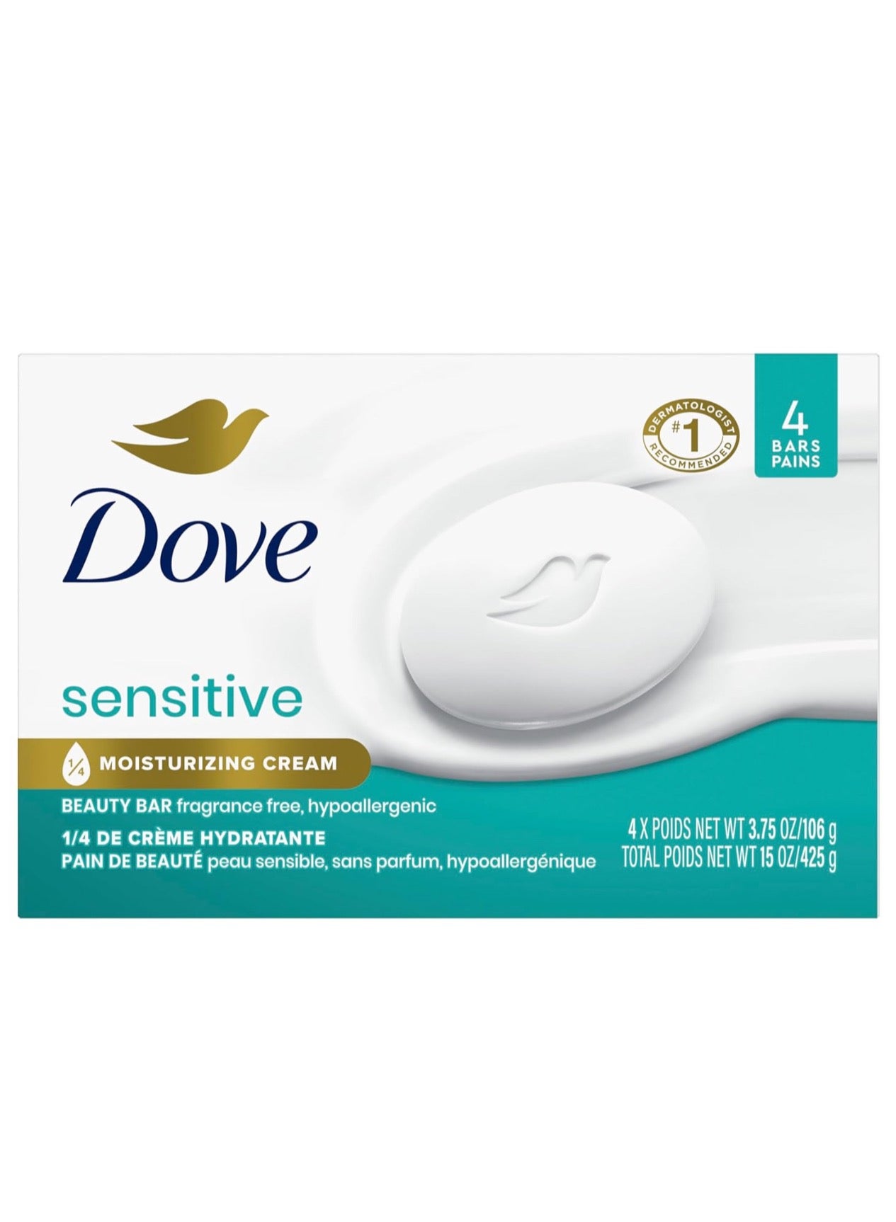 Soap Sensitive Skin Beauty 4 Bars