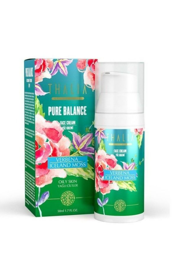 THALIA VERBENA & ICELAND MOSS REVITALIZING FACE CREAM FOR OILY SKIN 15 SPF 50 ML
