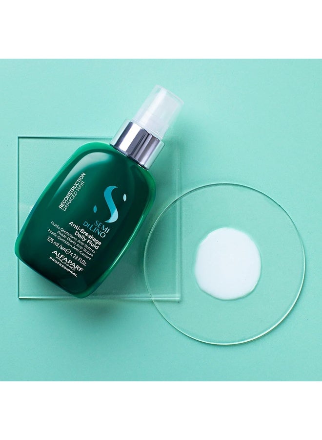 Semi Di Lino Reconstruction Anti-Breakage Daily Fluid 125ml | Leave-In Treatment for Damaged Hair, Strengthens Hair Fibers, Reduces Breakage And Improves Elasticity - image 4