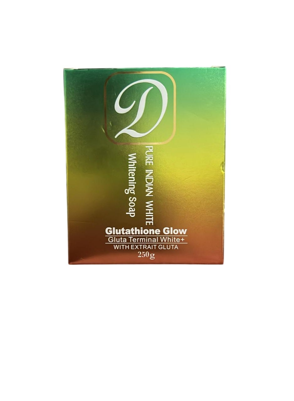 Pure Indian White Whitening Soap Glutathione Glow 250g