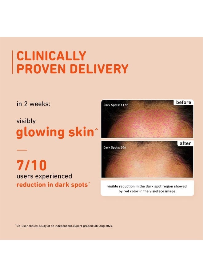 Mandarin And 15% Vitamin C Glow Boost Face Serum 30ml | With Japanese Mandarin And Kakadu Plum | For Dark Spots, Pigmentation And Skin Glow, 1.01 fl oz - image 6