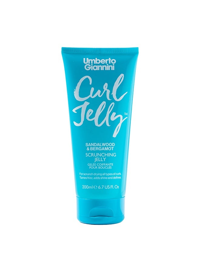 Umberto Giannini Curl Jelly Sandalwood & Bergamot Scrunching Jelly 200ml