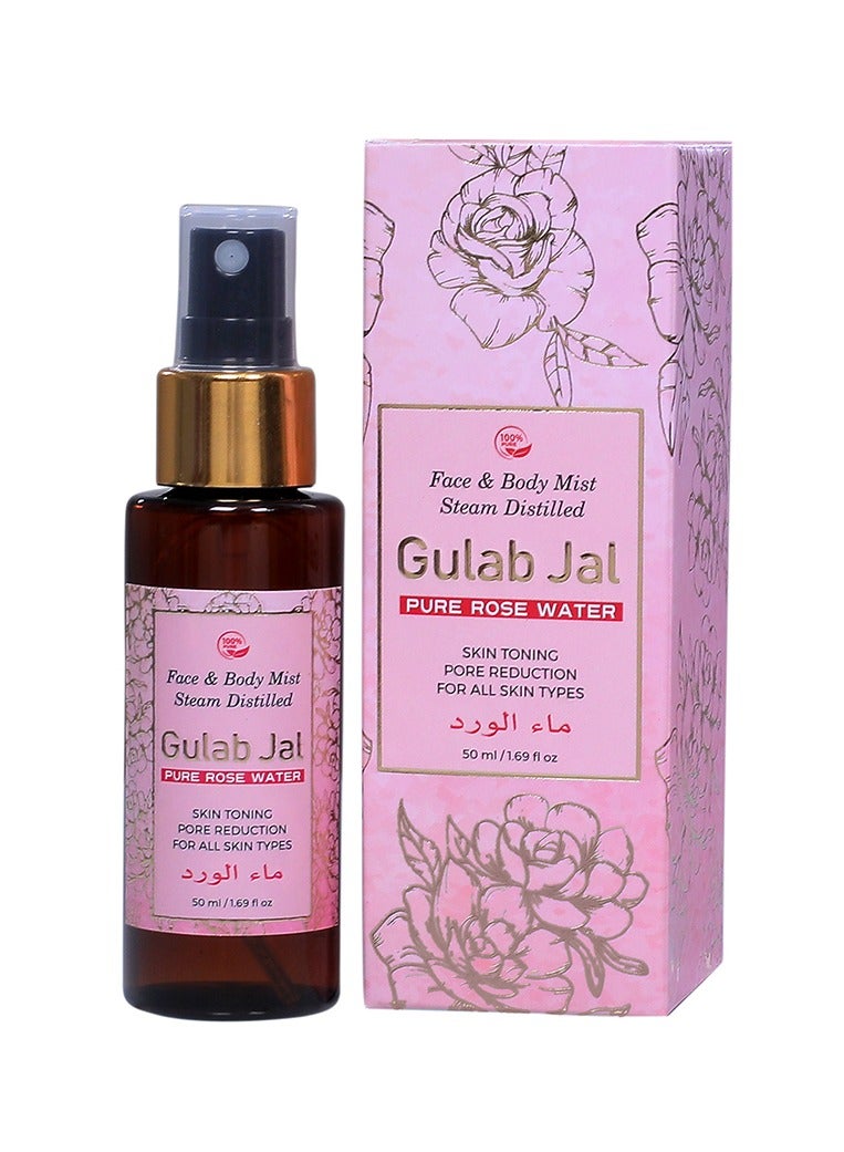Gulab Jal Pure Rose Water Face & Body Mist 50 ml