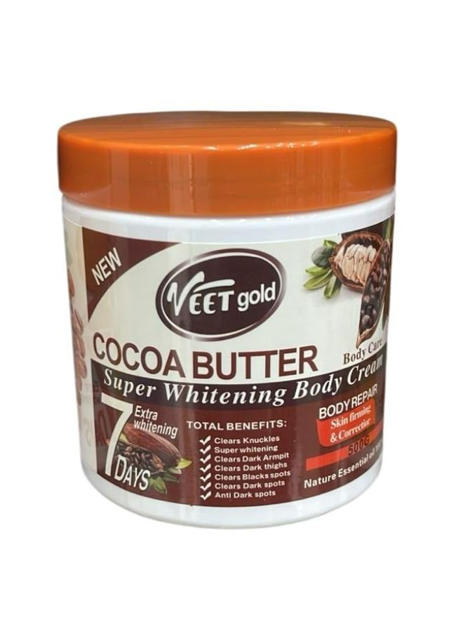 Cocoa Butter Super Whitening Body Cream 500 g