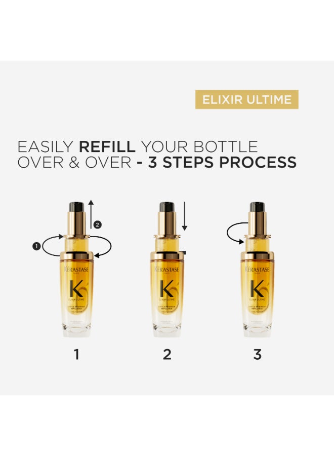 Elixir Ultime Original Refillable Hair Oil 75ml - image 9
