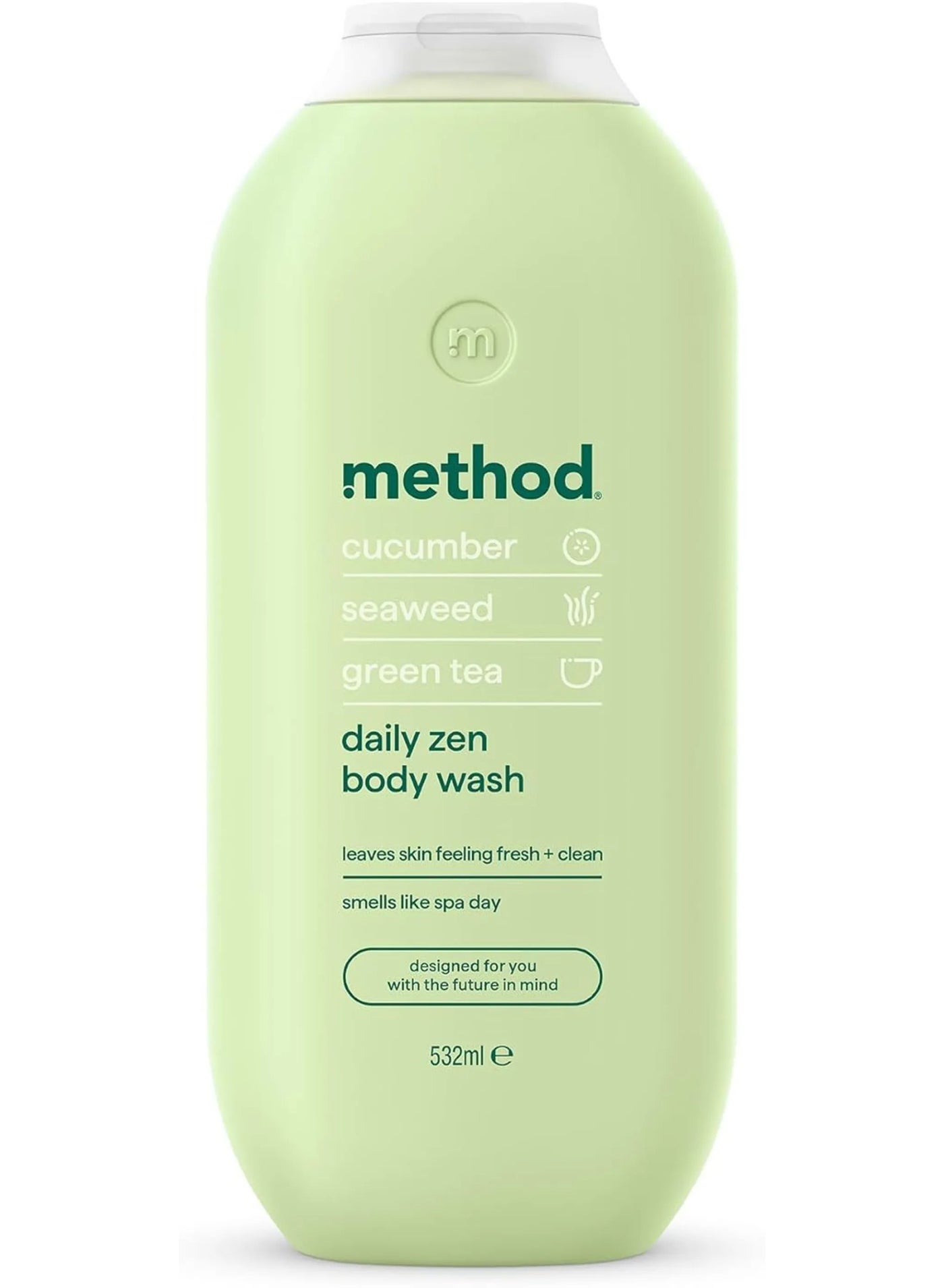 Daily Zen Body Wash Shower Gel Cucumber + Seaweed + Green Tea 532ML