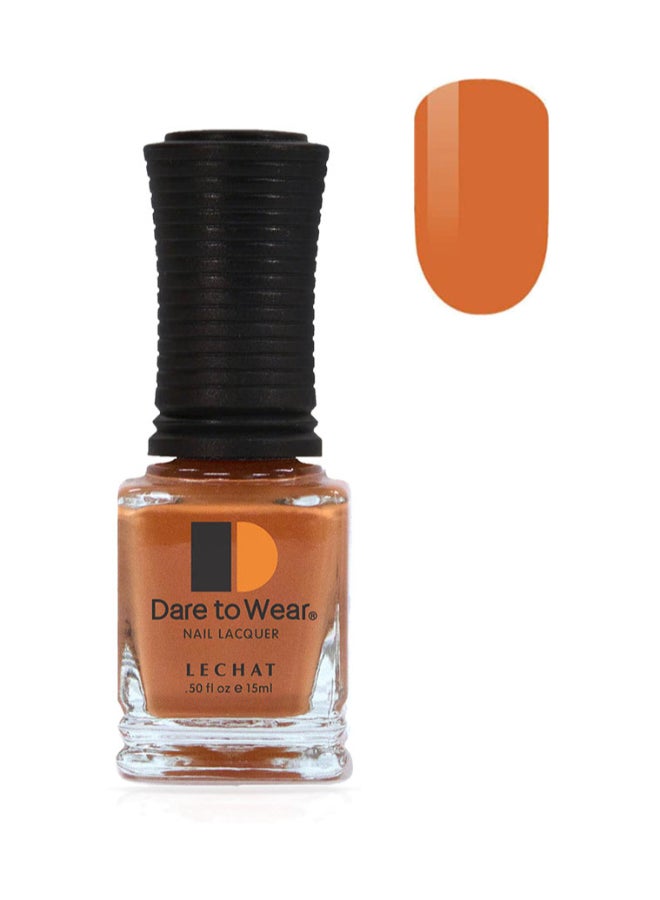 Long Lasting Nail Polish Color Carrot Orange Cream Finish By Lechat Nail Lacquer Felicity Dw205
