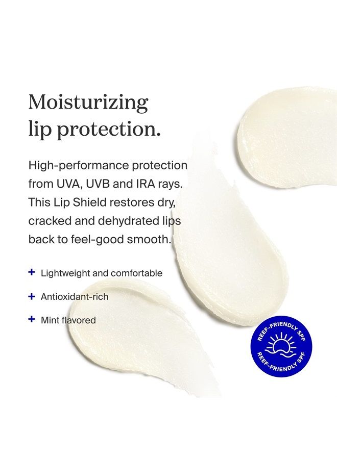 PLAY Lip Shield SPF 30 with Mint - 3 Pack - Hydrating, Reef-Friendly SPF Lip Balm - Moisturizing Lip Treatment For Dry Cracked Lips - Clean Ingredients & Broad Spectrum UV Protection