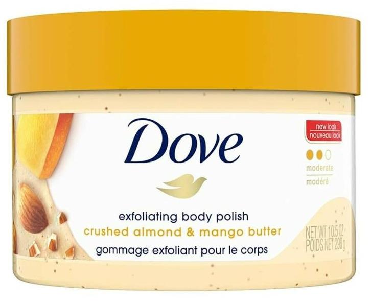 Crushed Almond  Mango Butter Exfoliating Body Polish Scrub 298 g
