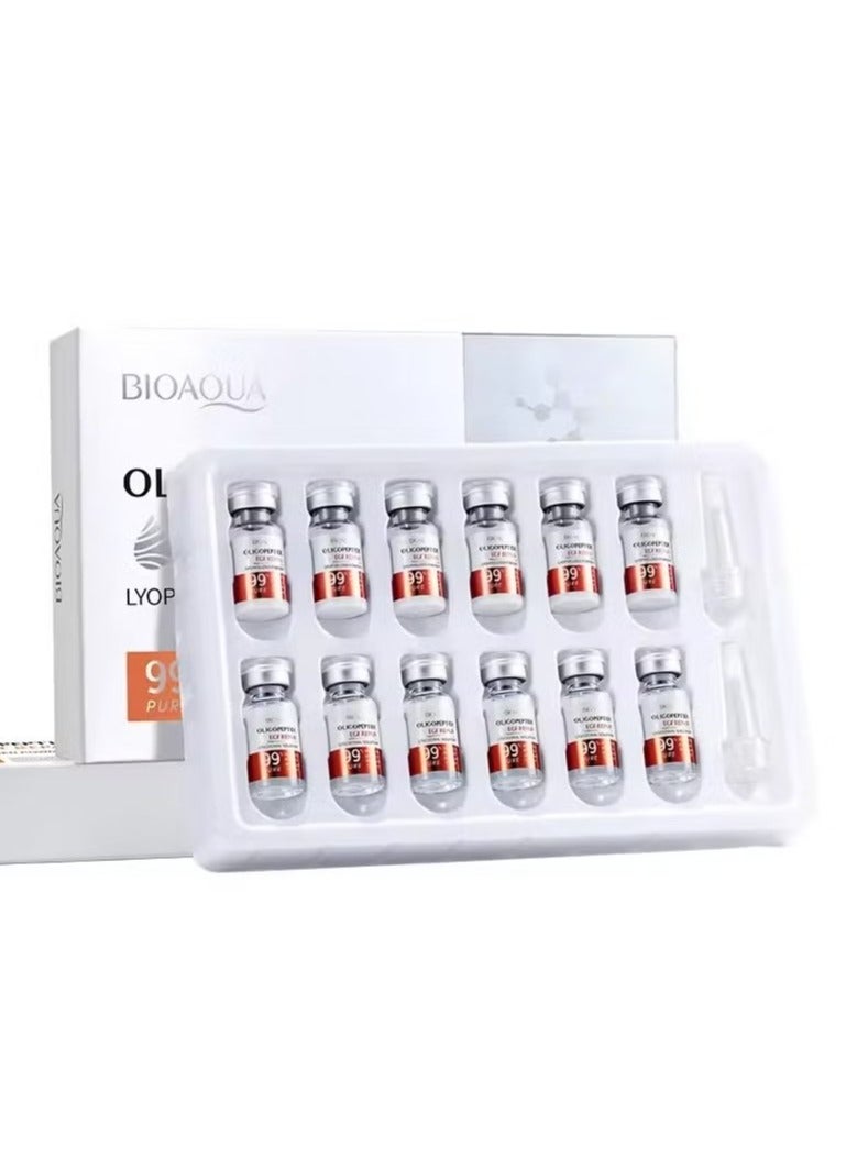 Oligopeptide Face Skin Repair Freeze-dried Powder Set Sensitive Skin Moisturizing and Smoothing Hyaluronic Acid Essence