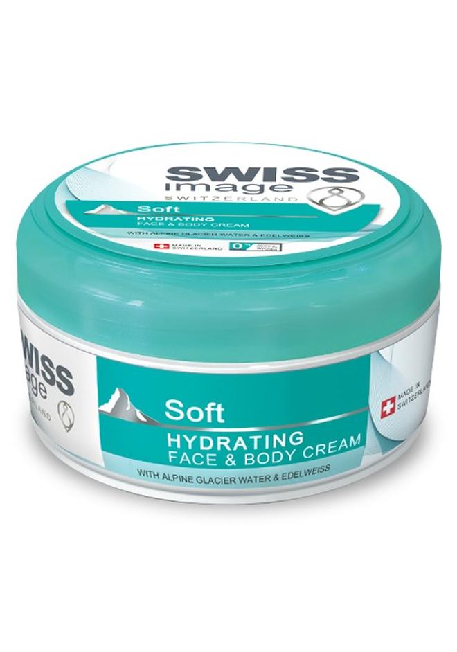 Soft Hydrating Face & Body Cream 200 ml Instant Hydration & Non Greasy enriched with Alpine Glacier Water & Edelweiss for Daily Use