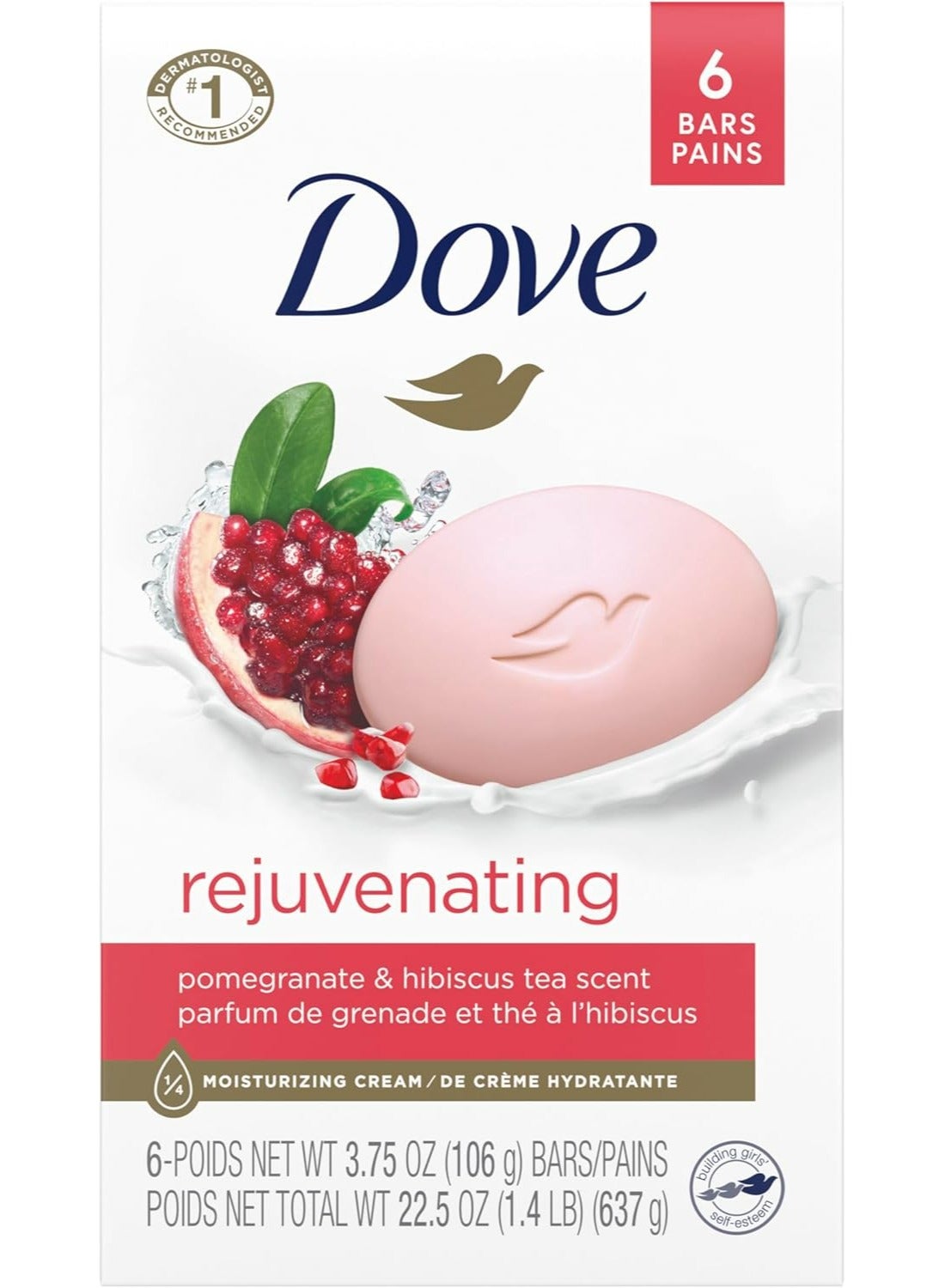 Go fresh Beauty Soap Pomegranate And Lemon Verbena 6 Bars