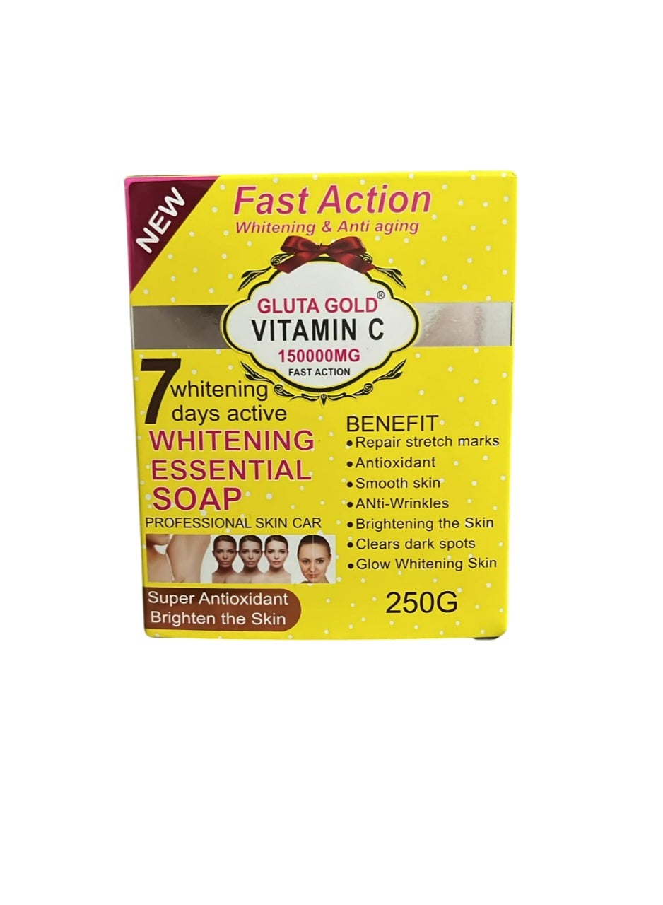 Fast Action Whitening And Anti Aging Vitamin C Whitening Essential Soap 250g