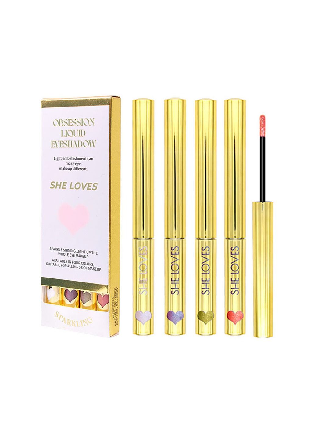 Obsession Liquid Eyeshadow Light Embellishment Can Make Eye Makeup Different