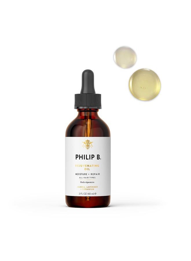 Rejuvenating Oil 2 oz. (60 ml) | Long-Term Hair Repair, Youthful Bounce, Strength and Shine