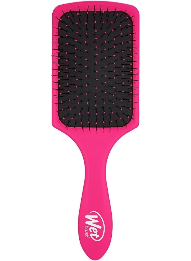 Wet Brush Paddle Detangler Hair Brush | Pink