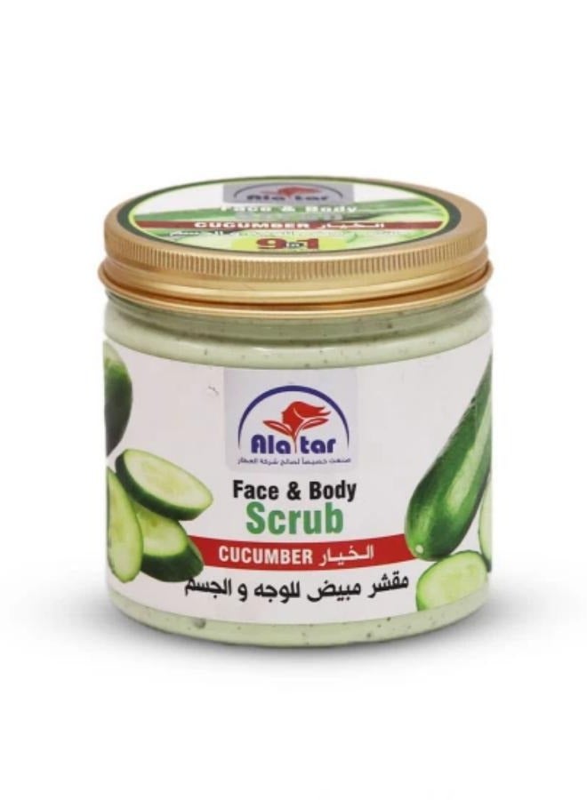 Face & Body Scrub Cucumber 580 Ml
