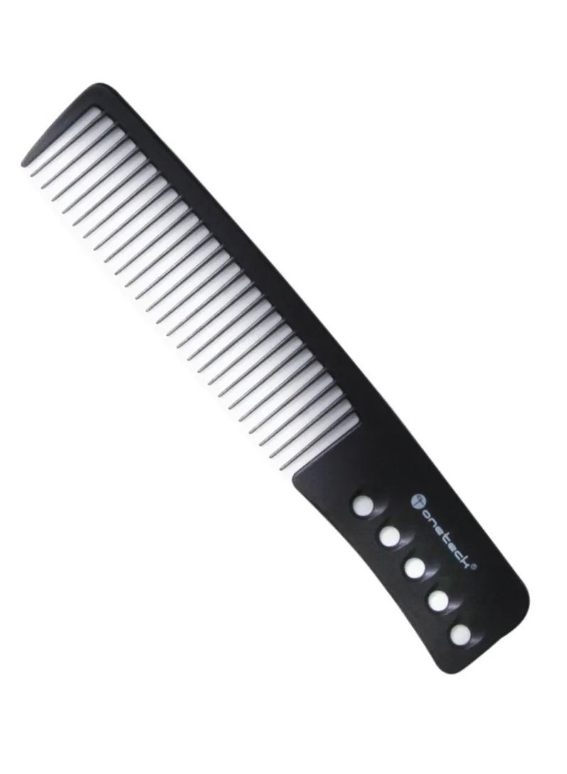 Onetech Hair Cutting Comb Black 0518 – Professional-Grade Comb for Precise Cutting and Styling