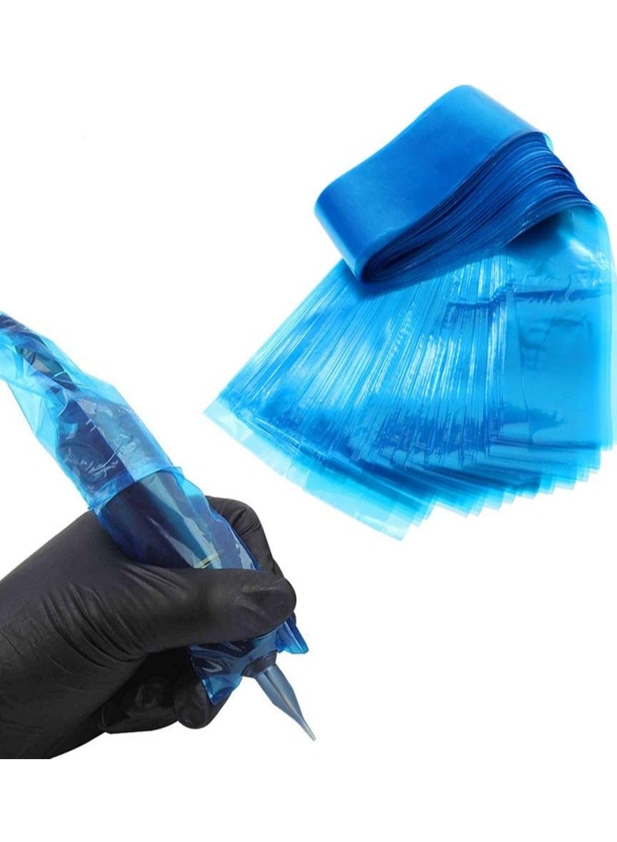 100-Packs Disposable Tatto Cord Clip, Covers Hook Sleeves Bags