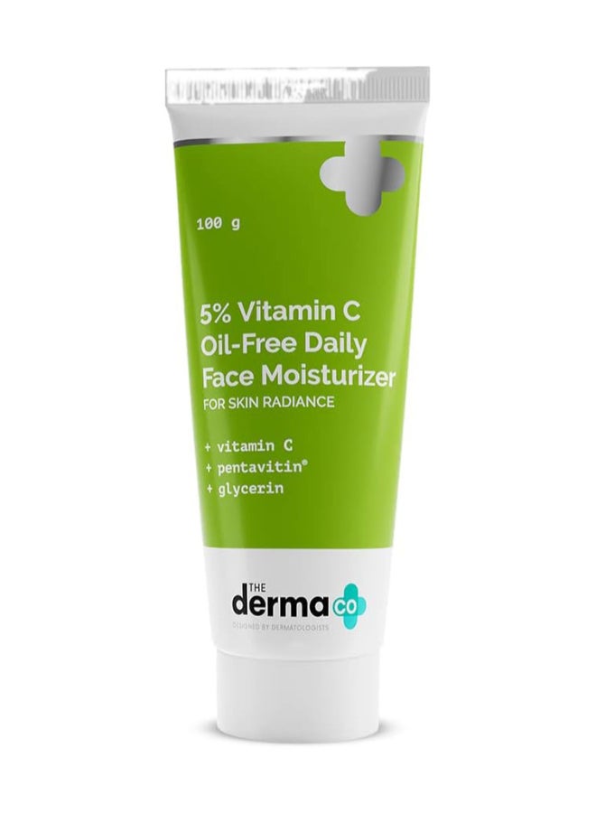 5% Vitamin C Oil-Free Daily Face Moisturizer for Skin Radiance - 100g