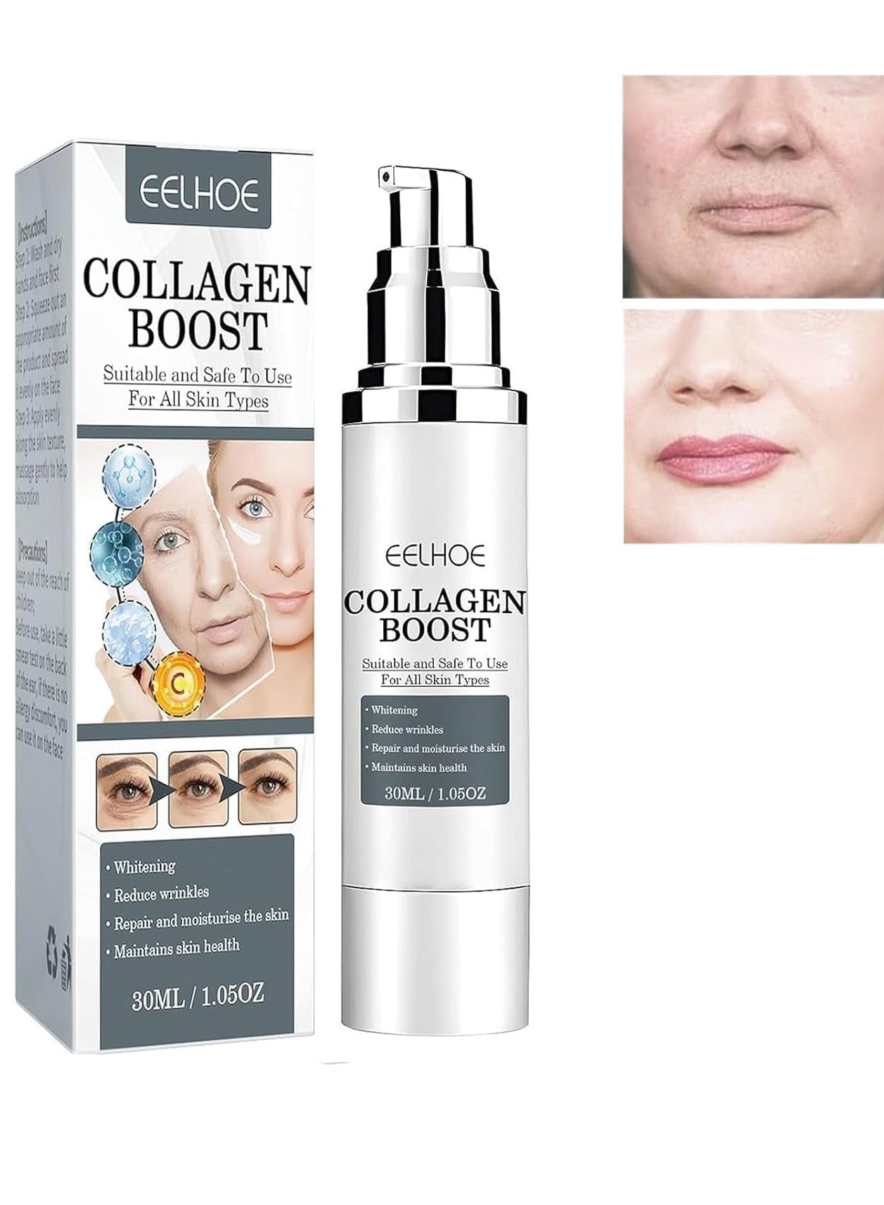 Collagen Boost - Rejuvenating Serum for Firm and Supple Skin - 30ml