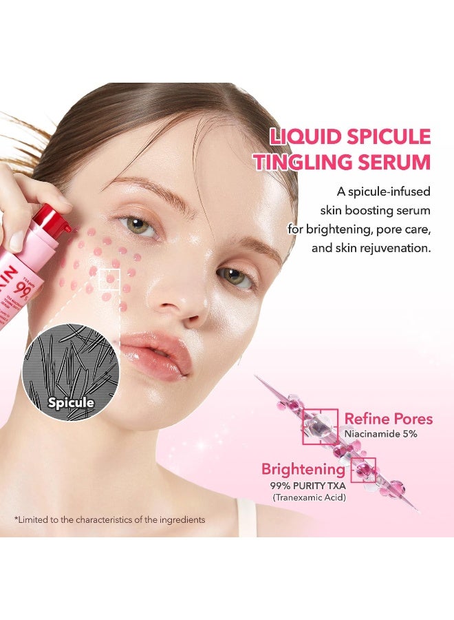 April Skin TXA Niacinamide 99 Toning Shot Spicule Brightening Dark Spot Serum 30ml - image 3