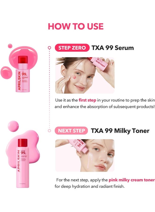 April Skin TXA Niacinamide 99 Toning Shot Spicule Brightening Dark Spot Serum 30ml - image 6
