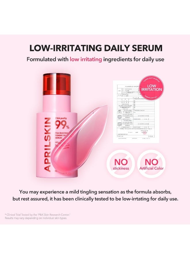 April Skin TXA Niacinamide 99 Toning Shot Spicule Brightening Dark Spot Serum 30ml - image 7
