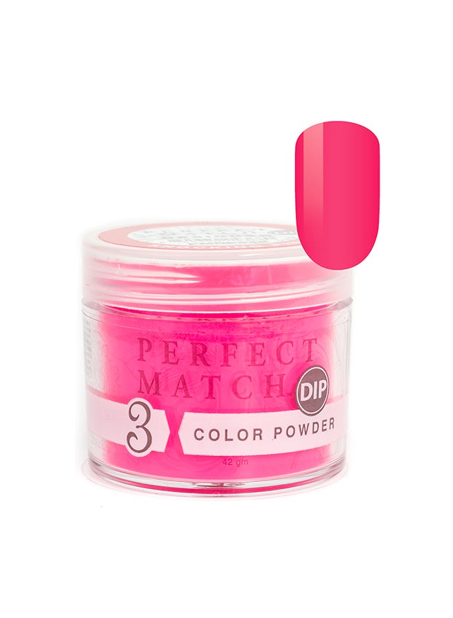Nail Dipping Powder Shocking Pink 42g, Dip Acrylic Powder Nail Art Manicure System PMDP045