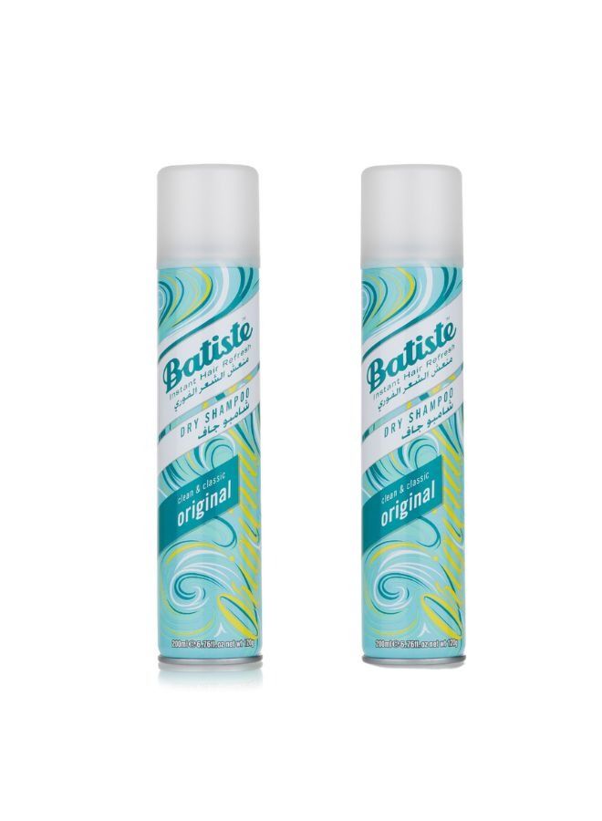 Dry Shampoo Original 200ml Twin Pack