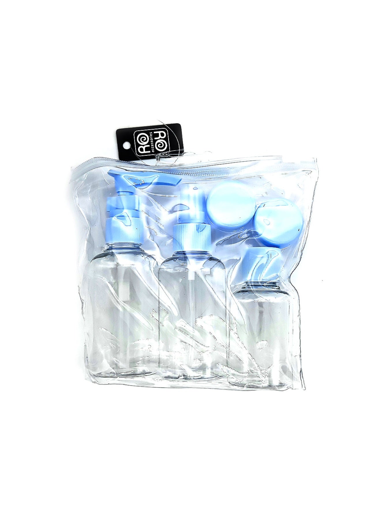 Flight Travel Kit Set Of 5S Blue Tl145B
