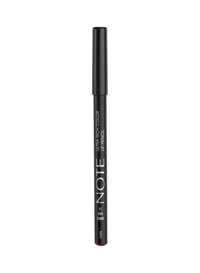 Note Ultra Rich Color Lip Pencil 11 - Brick Red
