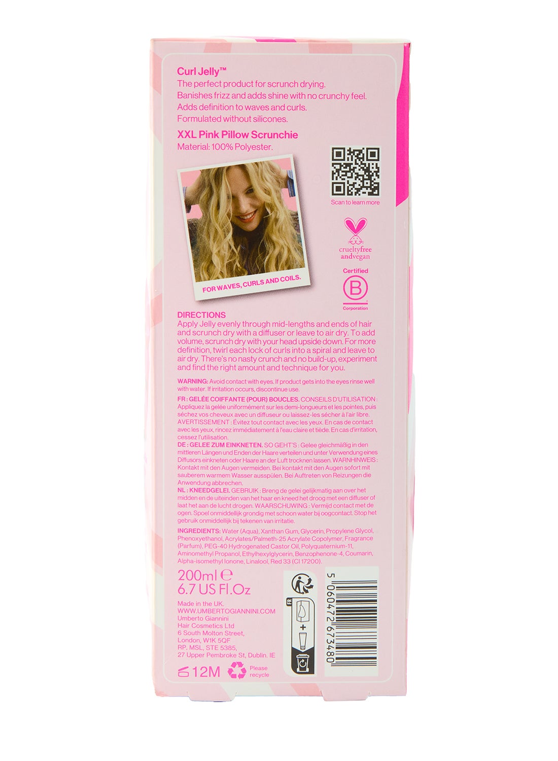 Curl Scrunching Duo with Mousse & Gel - Defines Curls, Adds Volume & Fights Frizz for Long-Lasting, Bouncy Styles (Set) - image 3