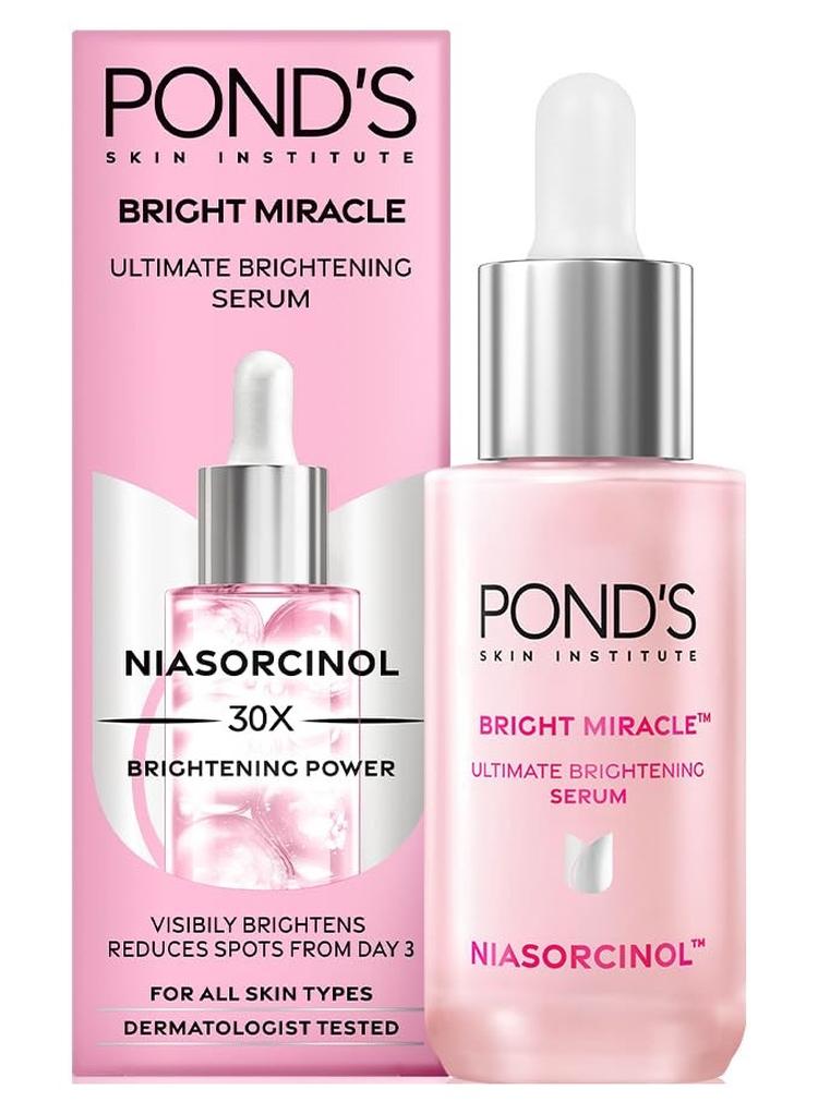 Pond’s Bright Miracle Ultimate Brightening Serum with Niasorcinol, 30X better than Vit C | 15 ml