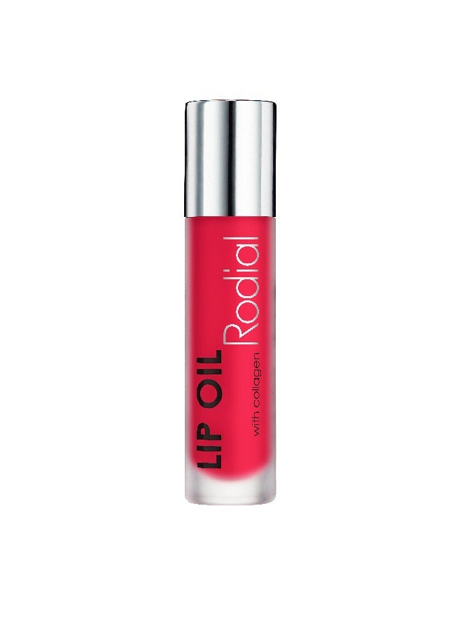 Rodial Lip Oil Cherry – Smoothing Repair for Thirsty Lips, Cherry Extract & Fatty Acids, Glossy Finish for Chapping Relief