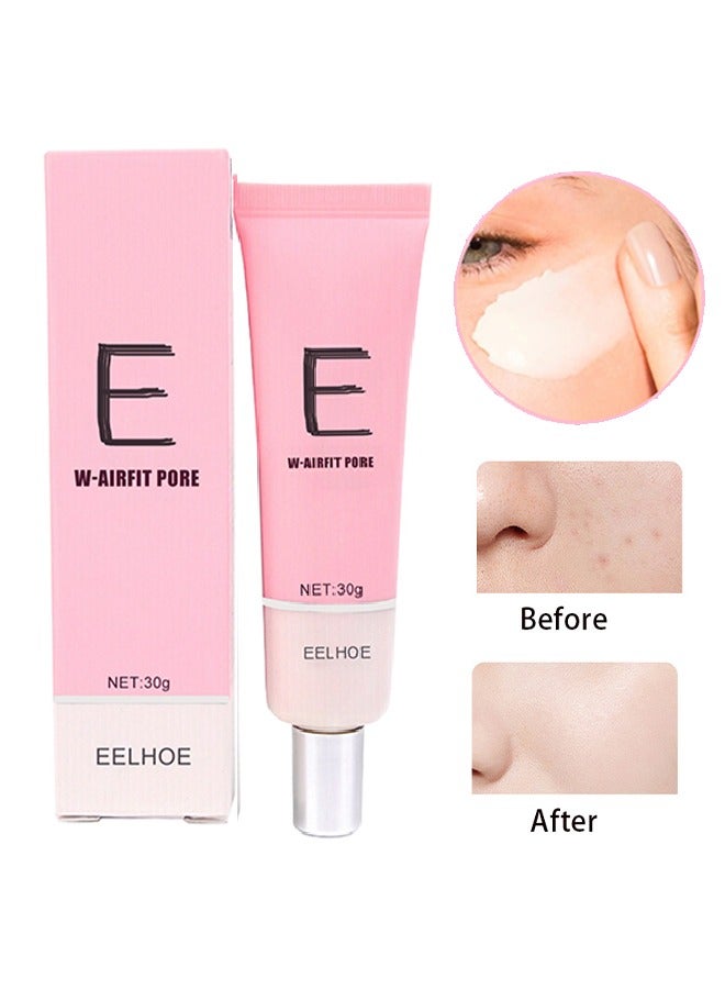 W-Airfit Pore Light Moisturizing Makeup Concealer, Pre-Makeup Cream, Concealer Invisible Pores ,Pore Shrink Cream Isolation Concealer Cream Invisible Pore,Even Skin Tone Lasting Hydrating For All Skin