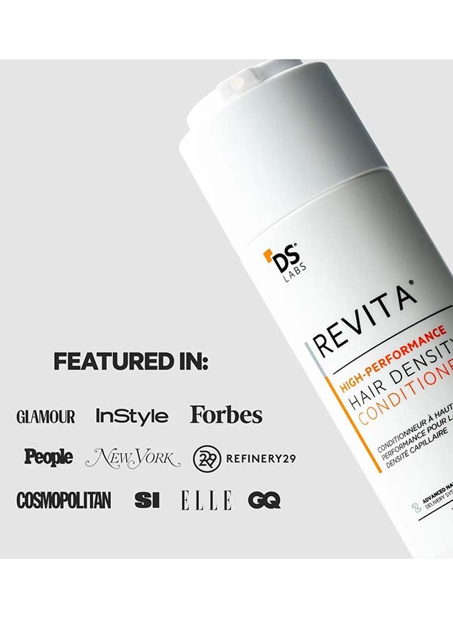 Revita High Performance Hair Density Conditioner For Men & Women - Scalp Refreshing Hydration for Fuller Looking, Weightless Hydration, Caffeine, Turmeric, Sulfate & Silicone Free, Color Safe 205ml - image 9