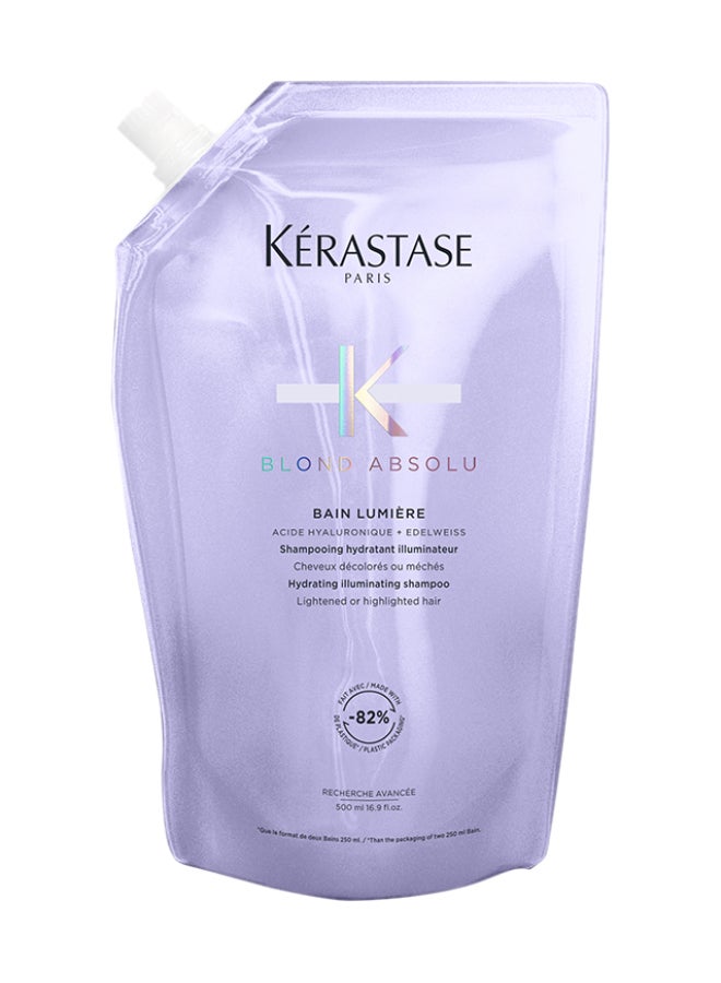 Blond Absolu Bain Lumière Shampoo For Blonde Hair Refill - 500ml
