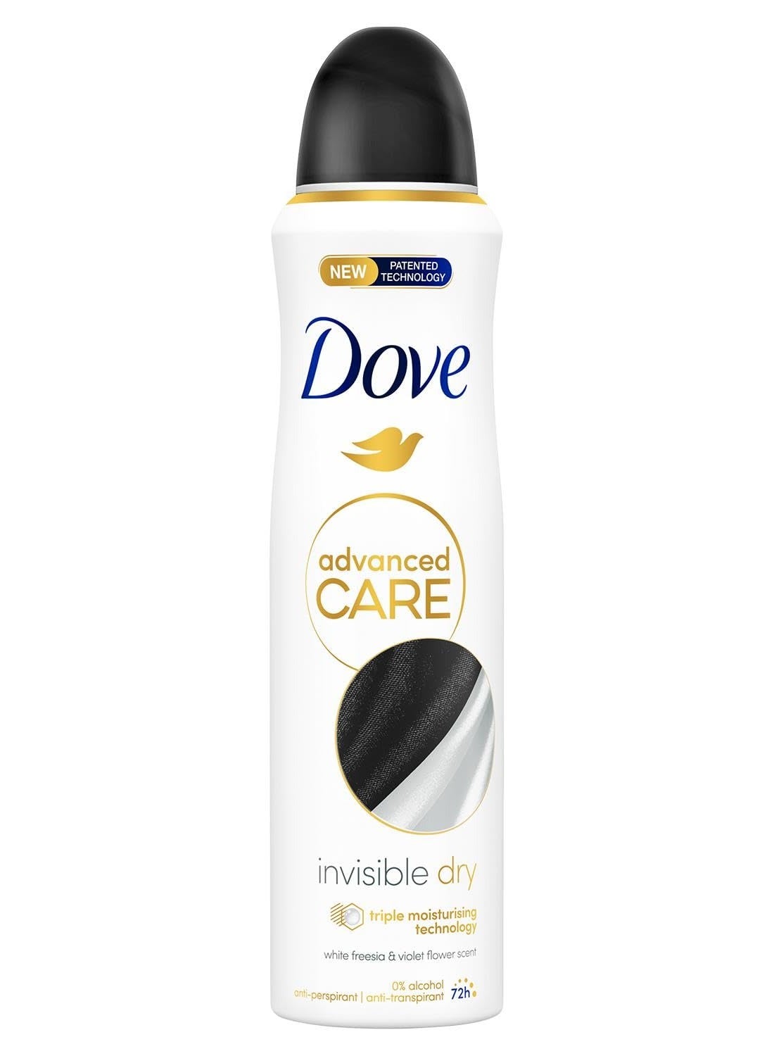Dove Advanced Care Invisible Dry with Triple Moisturising Technology Antiperspirant Deodorant Spray 250 ml